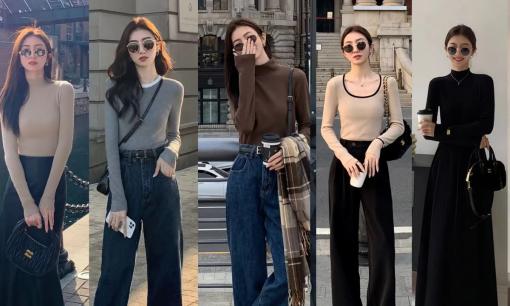 Một chiếc áo thun không thể thiếu cho mùa thu đông. Làm sao để mặc thật sành điệu?