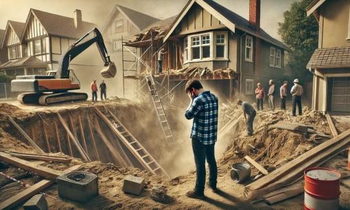 Đào móng làm sập nhà hàng xóm: Ai sẽ là người phải bồi thường thiệt hại?