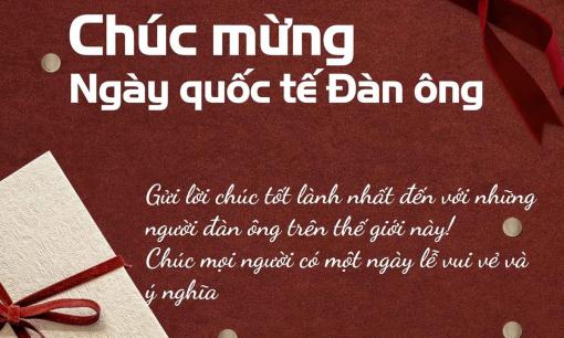 Những lời chúc Ngày Quốc tế đàn ông 19/11