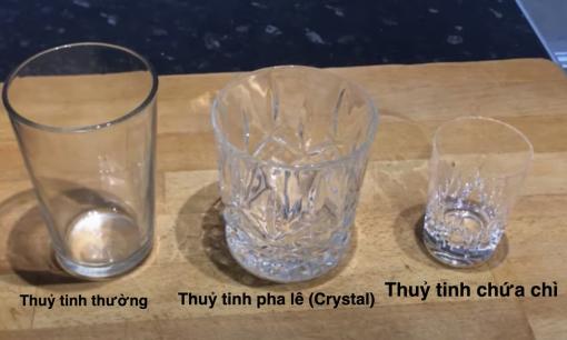 Dùng đồ thủy tinh, loại nào mới là tốt?