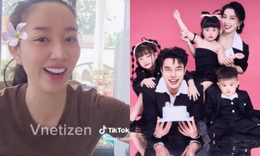 Được hỏi về chuyện sinh thêm em bé, vợ Lê Dương Bảo Lâm tiết lộ không thể sinh thêm con được nữa