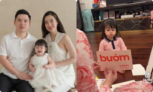 Con gái của Hoa hậu Đỗ Mỹ Linh gây cười vì một rổ biểu cảm cực hài