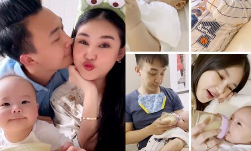 Lê Âu Ngân Anh nghẹn ngào chia sẻ khoảnh khắc con trai cất tiếng khóc chào đời, gửi gắm tâm sự xúc động mừng sinh nhật quý tử