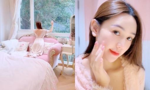 Quỳnh Kool khoe tổ ấm toàn góc sống ảo xịn sò, phòng ngủ tone hồng chuẩn tiểu thư và ngập tràn đồ hiệu