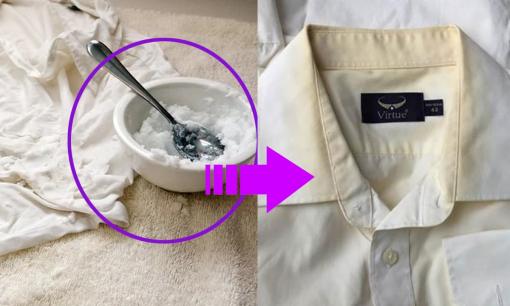 Đừng vứt áo trắng ố vàng, thử ngay cách ngâm nước này để áo sáng đẹp như mới