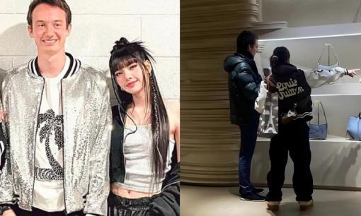 'Tóm gọn' Lisa và bạn trai tỷ phú Frédéric Arnault đi mua sắm cùng nhau