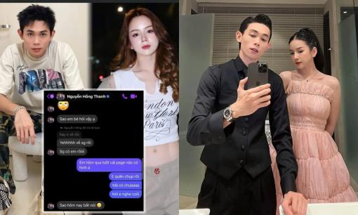 Lộ đoạn tin nhắn Hồng Thanh tán tỉnh người khác sau khi rộ tin đồn từng 'cắm sừng' DJ Mie 