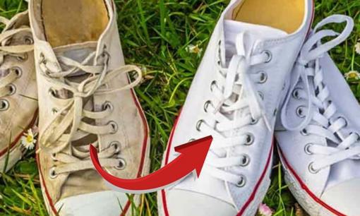 Mẹo nhỏ giúp giặt dép, giầy siêu sạch chỉ với vài giọt dung dịch tự pha chế, dù bẩn đen cũng trắng bóc ngay lập tức