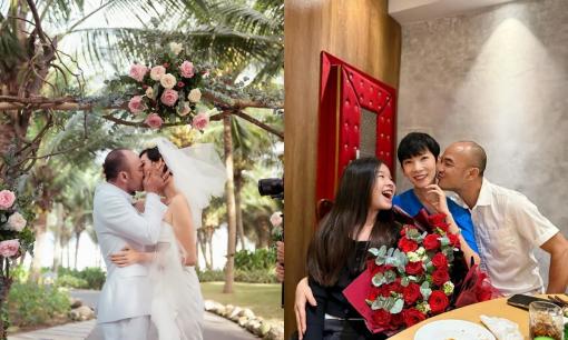 Xuân Lan khóa môi ông xã kỷ niệm 5 năm ngày cưới, diện mạo ái nữ ngày càng trổ mã gây sốt