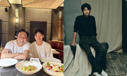 Cường Đô La khoe visual tuổi 15 ngày càng nổi bật của quý tử đầu lòng