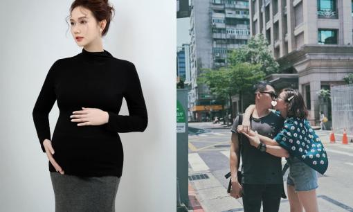 Diễn viên Hương Giang tung bộ ảnh bầu bí xuất sắc, xúc động nói về sự có mặt của nhóc tì trong bụng