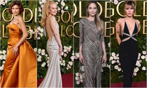 Quả cầu vàng 2025: Zendaya, Nicole Kidman và Angelina Jolie mặc đẹp nhất trên thảm đỏ