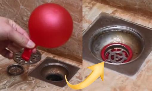 Nhà tắm bốc mùi khiến bạn khó chịu? Bỏ túi ngay mẹo khử mùi siêu hay với bóng bay, không tốn 1 xu