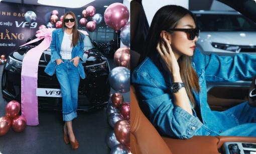 Thanh Hằng sắm xế hộp hơn 2 tỷ đón năm mới