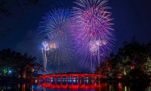 Hà Nội, TP.HCM bắn pháo hoa Tết Nguyên đán Ất Tỵ 2025 ở đâu?