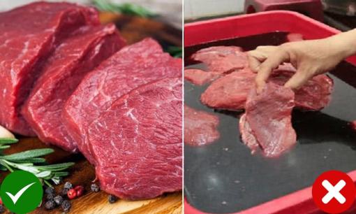 Cách đơn giản để phân biệt thịt bò thật và thịt bò giả