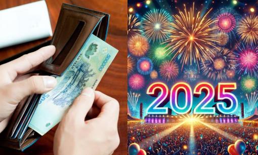 Đúng Giao thừa bỏ thứ này vào ví: Năm mới 2025 đếm tiền mỏi tay