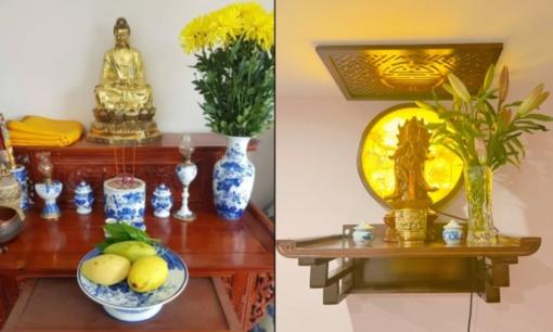 Khi thắp hương, người nhà giàu không đặt bình hoa ở bên trái, tại sao?