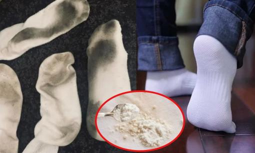 Làm sạch tất trắng bị bẩn không khó, hãy áp dụng ngay những mẹo đơn giản để tất lại trắng sáng như mới