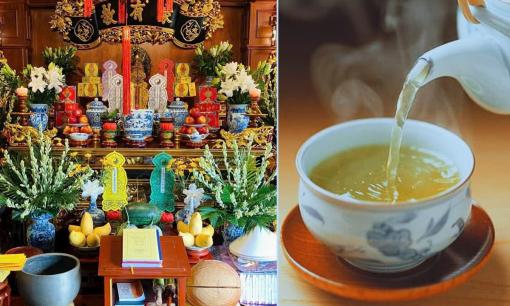 Vì sao cần dâng nước, thay nước khi thắp hương? Dâng nước cúng trên bàn thờ thế nào cho đúng?