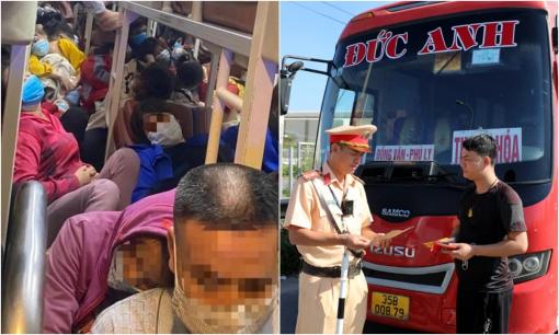 Nhồi nhét khách, tài xế xe khách có thể 'lĩnh án' nặng, bị phạt tới 75 triệu đồng