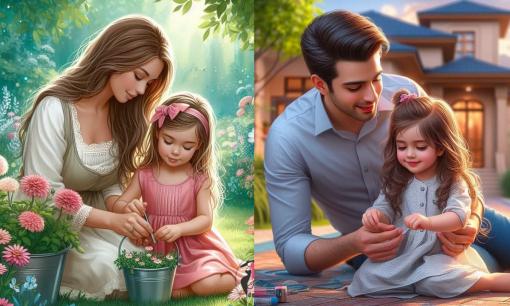 Có 2 cách nuôi dạy một cô con gái: 'Tư duy cạnh tranh của mẹ' nuôi dưỡng một vóc dáng hấp dẫn, 'Tư duy cạnh tranh của bố' nuôi dưỡng người chiến thắng trong cuộc sống