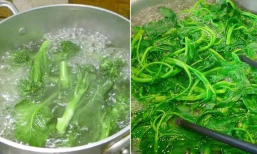 Luộc rau nước sôi hay nước lạnh? Thả thêm thứ này rau xanh mướt, ăn đậm vị không bị mất vitamin