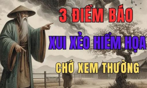 Người xưa nói: Những người gặp xui xẻo thường có 3 điềm báo trước, 90% là nằm ở điều đầu tiên