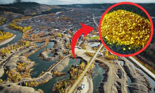 Con sông 'chảy' ra vàng có giá trị nhất thế giới, lượng vàng đã tăng lên trong thế kỷ qua