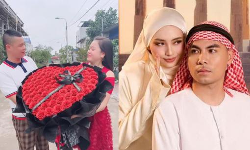 Quà 8/3 và lời chúc ý nghĩa của sao Việt: Hiệp Gà tặng bó hoa cỡ lớn; Một cặp đôi ngầm công khai tình cảm