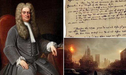 Isaac Newton viết bức thư từ năm 1704 dự đoán gì về ngày tận thế?