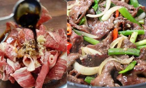 Ướp thịt bò xào hay nướng đều nên thêm loại nước này thịt mềm tan không dai, ngon như đầu bếp 5 sao nấu