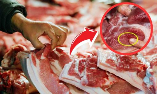 Cách nhân biết thịt lợn tăng trọng không khó, những người đi chợ sành sỏi sẽ chỉ cho bạn