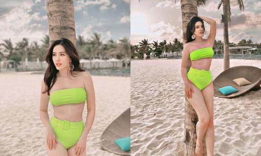 Bảo Thy tự tin diện bikini, khoe dáng nuột nà giữa tin đồn mang thai lần 2