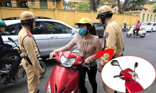 Xe nào bắt buộc có hai gương chiếu hậu? Lỗi không gương chiếu hậu phạt bao nhiêu theo Nghị định 168?