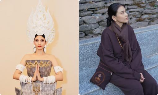 Á hậu người Khmer không kết hôn, ăn chay trường và làm mẹ đơn thân