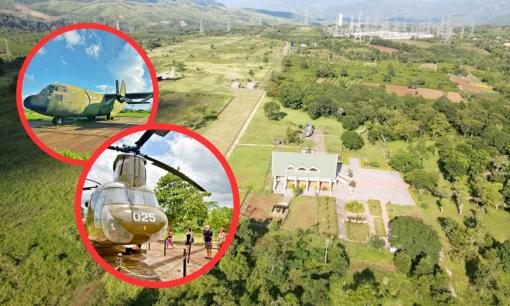 Một sân bay ở Việt Nam hơn 50 năm không đón bất kỳ chuyến bay nào nhưng vẫn không bị phá bỏ, đang lưu giữ nhiều trực thăng, vũ khí
