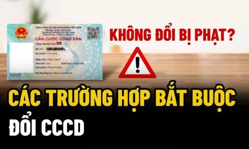 Trong năm 2025: Những trường hợp này bắt buộc phải đổi thẻ Căn cước nếu không sẽ bị phạt nặng