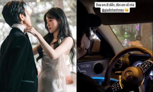 Hạnh phúc như vợ Vũ Cát Tường: Được nửa kia đưa đón đi làm tận nơi, còn chuẩn bị hoa và đồ ăn cỡ này