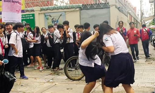 Học sinh cấp hai đánh nhau nhưng không gây thương tích thì có bị xử phạt vi phạm hành chính không?