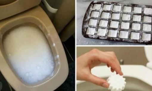 Tôi đã không cọ bồn cầu kể từ khi làm một lọ 'viên tẩy toilet' theo hướng dẫn, kết quả bồn cầu luôn sạch bong và rất thơm tho