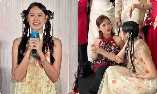 Vợ Anh Đức đã biết cư xử hơn sau sự cố đọc nhầm tên