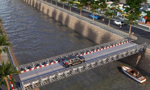 Hà Nội: Chi 15 tỷ xây dựng cầu thép di động trên sông Tô Lịch, người dân sắp được hưởng lợi lớn