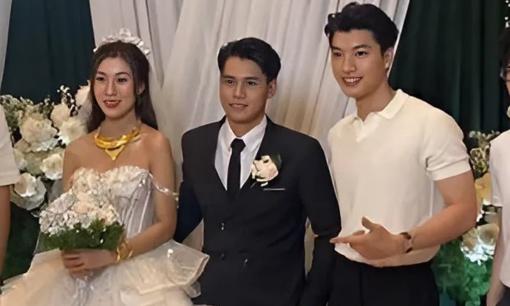 Anh trai ruột HIEUTHUHAI lần đầu lộ diện, cực điển trai trong ngày cưới