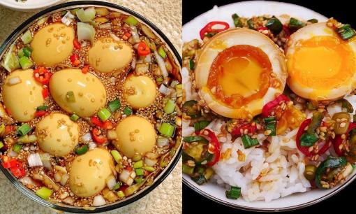 Cách ăn trứng mới lạ khiến ai thử cũng mê, ngâm qua đêm càng ngon, ăn kèm cơm là hết sẩy