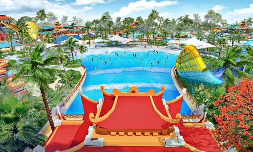 Tỉnh dự kiến sáp nhập với Ninh Bình, Nam Định có công viên nước đặc biệt nhất ở Việt Nam, sở hữu trò chơi 'có một không hai' Đông Nam Á