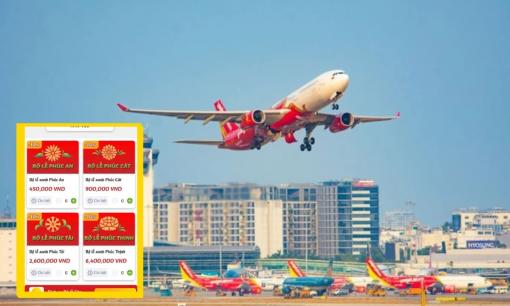 Vietjet khai thác đường bay Côn Đảo, tiện thể 'lấn sân' sang dịch vụ bán đồ cúng từ 450 nghìn - 6,4 triệu đồng