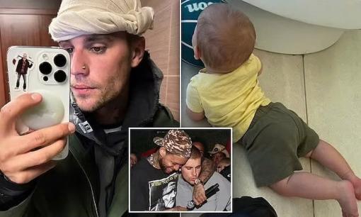 Justin Bieber chia sẻ khoảnh khắc hiếm hoi về cậu con trai sau khi hôn gái giữa nghi vấn rạn nứt hôn nhân với Hailey
