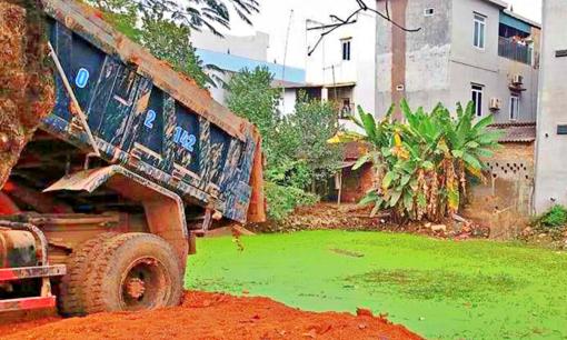 San lấp ao hồ thuộc hợp tác xã, có được hợp thức hóa không?