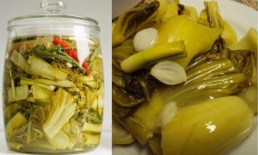 Dưa cải mà muối theo cách này vừa chua vàng, giòn ngon, lại để lâu không nổi váng